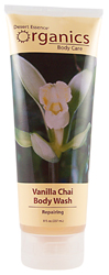 Desert Essence Body Wash Vanilla Chai 8 OZ
